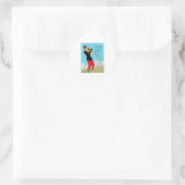 Sticker Rond Bix Beiderbecke (Sac)