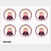 Sticker Rond Bl. Fulton Sheen (Feuille)
