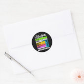 Sticker Rond Black History Month (Enveloppe)