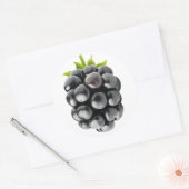 Sticker Rond Blackberry (Enveloppe)