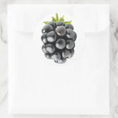 Sticker Rond Blackberry (Sac)