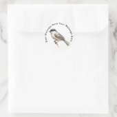 Sticker Rond Blackcap (Sac)