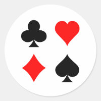 Blackjack / Costume de carte de poker : Vector Art