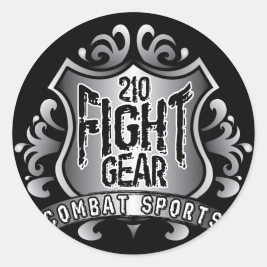 Sticker Rond blackshirtshieldbg (Devant)