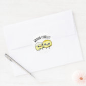 Sticker Rond Blagues Fromage Drôles Curdler Veut (Enveloppe)