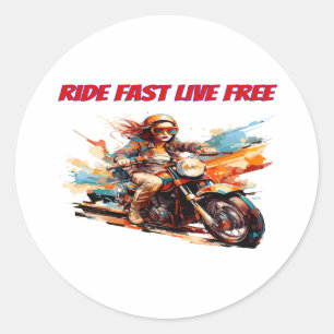Sticker Rond Blaze Your Path