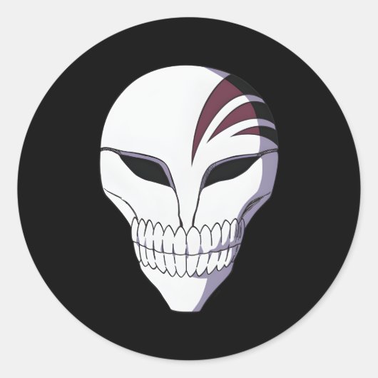 Sticker Rond Bleach Hollow (Devant)