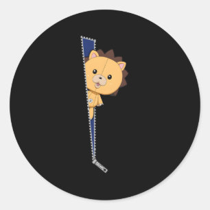 Sticker Rond Bleach Kon Zipper