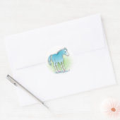 Sticker Rond bleu (Enveloppe)