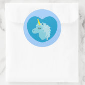 Sticker Rond Bleu (Sac)