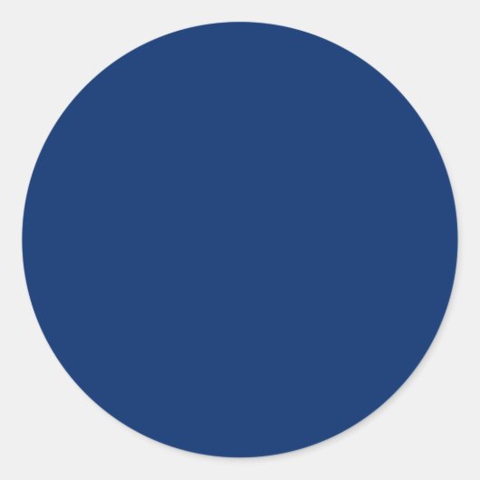 Sticker Rond Bleu d'Arizona (Devant)