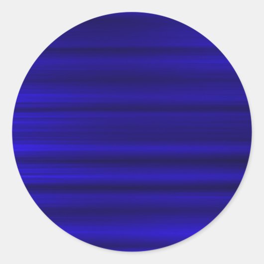 Sticker Rond Bleu profond brossé (Devant)