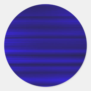 Sticker Rond Bleu profond brossé