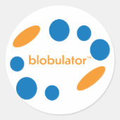 Sticker Rond blobulateur (Devant)