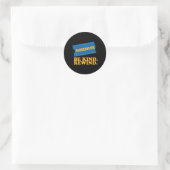 Sticker Rond Blockbuster Be Kind Rewind (Sac)