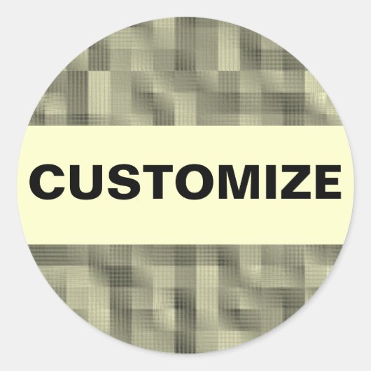 Sticker Rond Blocs (Devant)