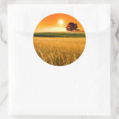 Sticker Rond Blood-Red Sunset (Sac)