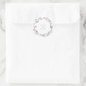 Sticker Rond Bloom minimal | MARIAGE (Sac)