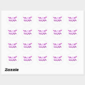 Sticker Rond Bloom tel que vous êtes (Feuille)