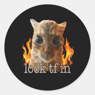 Sticker Rond Bloquer tf dans chat