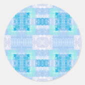 Sticker Rond Blue (Devant)