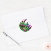 Sticker Rond Blue Jay (Enveloppe)