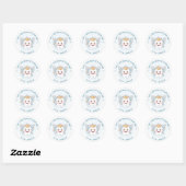 Sticker Rond Blue Tooth Fairy (Feuille)