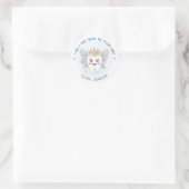 Sticker Rond Blue Tooth Fairy (Sac)