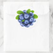 Sticker Rond Blueberges (Sac)