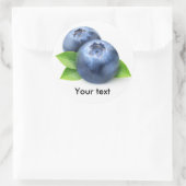 Sticker Rond Blueberges (Sac)