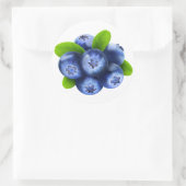 Sticker Rond Blueberges (Sac)