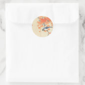 Sticker Rond Bluebird (Sac)