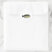 Sticker Rond Bluegill Sunfish Photo (Sac)