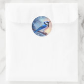 Sticker Rond Bluejay (Sac)