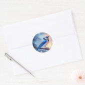 Sticker Rond Bluejay (Enveloppe)
