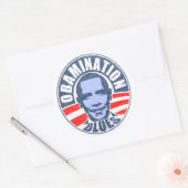 Sticker Rond Blues d'obstruction (Enveloppe)
