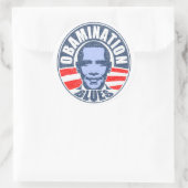 Sticker Rond Blues d'obstruction (Sac)