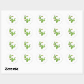 Sticker Rond Blumaroo Green (Feuille)