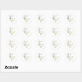 Sticker Rond Blumaroo White (Feuille)