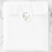 Sticker Rond Blumaroo White (Sac)