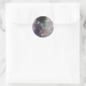 STICKER ROND BLUR HOLOGRAPHIQUE (Sac)