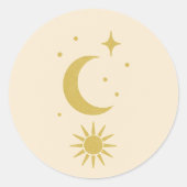 Sticker Rond Blush Celestial (Devant)