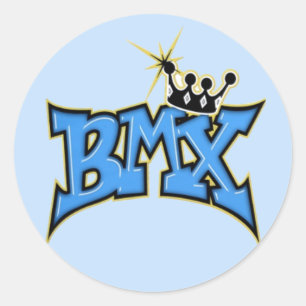 STICKER ROND BMX
