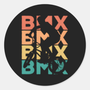 Sticker Rond Bmx Pour Les Voyageurs Bmx