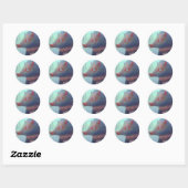 Sticker Rond Boar (Feuille)