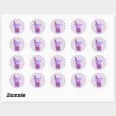 Sticker Rond Boba Cats (Feuille)