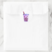 Sticker Rond Boba Cats (Sac)