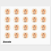 Sticker Rond Boba Tiger (Feuille)