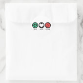 Sticker Rond Bocce (Sac)
