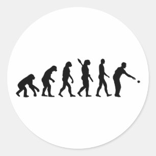 Sticker Rond Boccia boule évolution